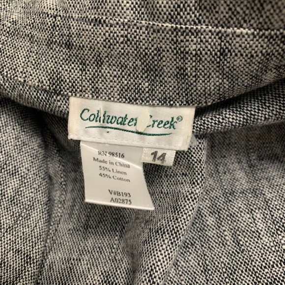 Coldwater Creek Tweed Jacket Size 14 - Picture 10 of 10